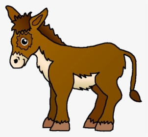 Donkey Clipart Nativity Donkey - Mule Clipart, HD Png Download, Free Download