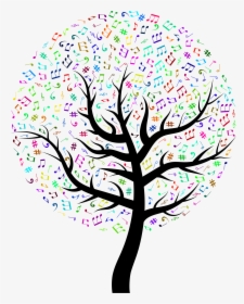 Transparent Music Notes Png - Music Tree Free Clipart, Png Download, Free Download