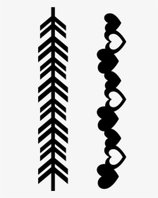 Clip Art Free Arrow Border Clipart - Border Line Clipart Black And White, HD Png Download, Free Download