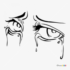 Images Of Cartoon Crying Eyes Drawing Easy