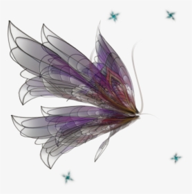 Fairy Wings Side View Png Vector Freeuse Download - Realistic Fairy Wings Png, Transparent Png, Free Download