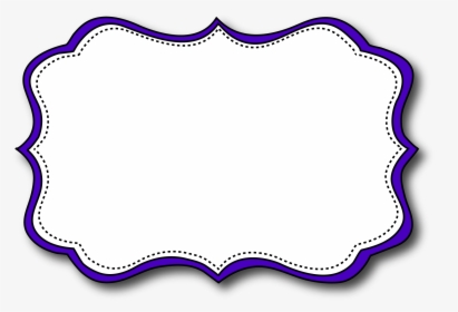 Borders And Frames, Printable Labels, Name Tags, Paper - Cute Name Tag Frame, HD Png Download, Free Download