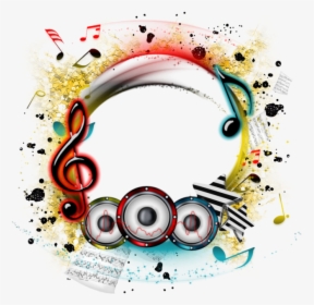 Musical Photo Frames Png, Transparent Png, Free Download