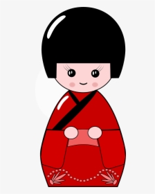 Japanese Kokeshi Doll - Japan Clipart, HD Png Download, Free Download