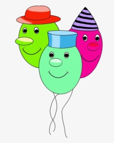 Funny Birthday Balloons - Balloon, HD Png Download, Free Download