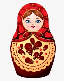Matryoshka Doll Png - Russian Nesting Doll Clipart, Transparent Png, Free Download