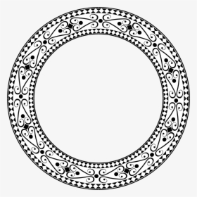 Transparent Broken Plate Clipart - Decorative Circle Line Png, Png Download, Free Download