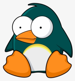 Penguin Mascot - Tux Penguin Creative Commons, HD Png Download, Free Download