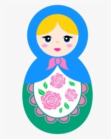Russian Doll Clip Art - Russian Doll Clipart, HD Png Download, Free Download