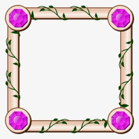 Picture Frame,art,text - Square Frame Clipart Png, Transparent Png, Free Download