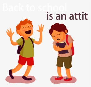 Student Euclidean Vector Icon - Attitude On School Cartoon, HD Png Download, Free Download
