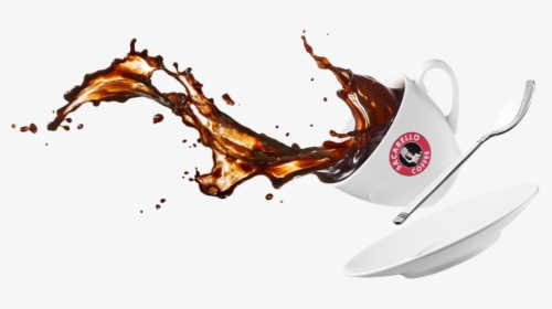 Cup Coffee Png - Spilling Coffee, Transparent Png, Free Download