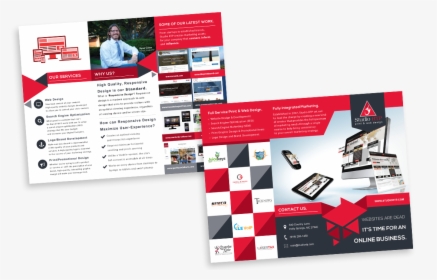 Studio Rtp Trifold Brochure Design - Tri Fold Brochure Design Full, HD Png Download, Free Download