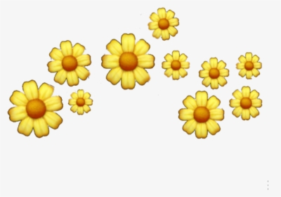 Flower Crown Png Tumblr - Flower Stickers Transparent Background, Png Download, Free Download