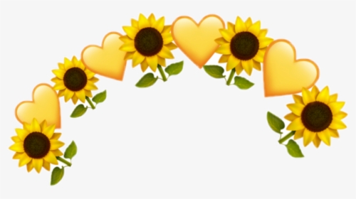 Sunflower Flower Crown Transparent, HD Png Download, Free Download