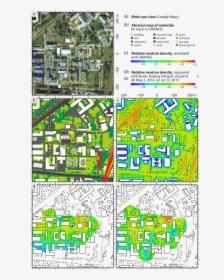 Neutron Environment Of The Urban Crns Test Site (centred - Map, HD Png Download, Free Download