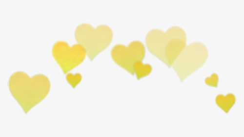 #amarillo #yellow #hearts #crown #cute #tumblr #png - Wholesome Memes Hearts Png, Transparent Png, Free Download