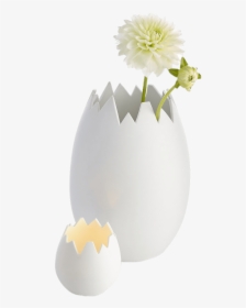 Cracked Eggshell Vase - Vase, HD Png Download, Free Download