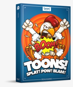 Toons Sound Effects Library Product Box - Boom Toons, HD Png Download, Free Download