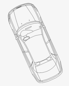 Car At Getdrawings - Top View Of Cars Clipart, HD Png Download, Free Download