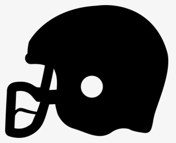 American Football Helmets Vector Graphics Encapsulated - Football Helmet Silhouette Png, Transparent Png, Free Download