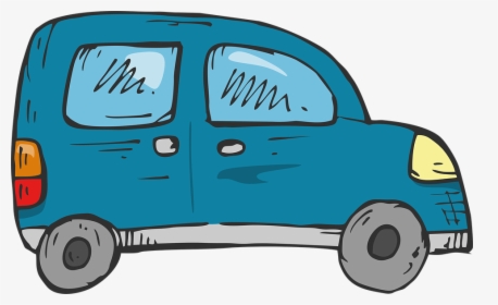 Car, Cartoon Car, Illustration Of A Car, Sketch, Design - Auto Cartoon, HD Png Download, Free Download