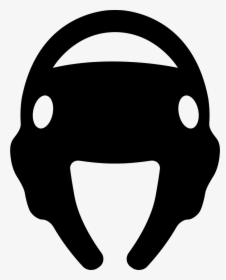 Taekwondo Helmet Silhouette - Taekwondo Helmet Vector, HD Png Download, Free Download