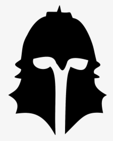 Dragon Age Inquisitor Helmet Silhouette By Kiraakumachi - Knight Helmet Silhouette Png, Transparent Png, Free Download