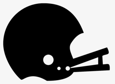 Black Football Helmet Clipart, HD Png Download, Free Download