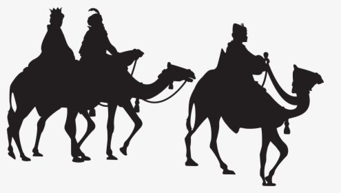 Three Kings Silhouette Png Clip Art Image - Three Wise Men Transparent, Png Download, Free Download