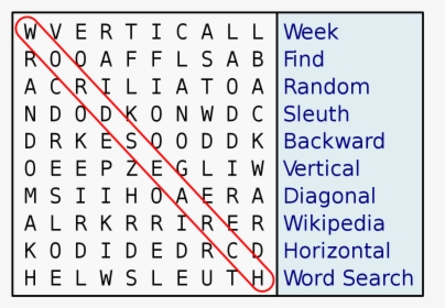 Word Search, HD Png Download, Free Download