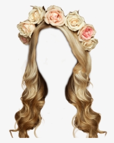 Transparent Hair Flower Png - Women With Flowers In Their Hair, Png Download, Free Download