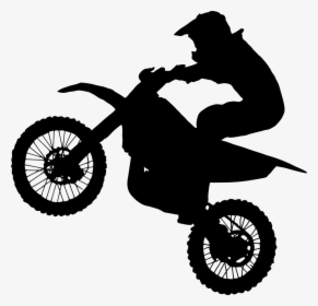 Motocross Black And White, HD Png Download, Free Download