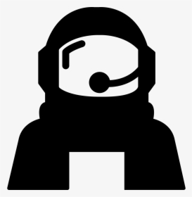 Astronaut Helmet Protection For Outer Space - Astronauta Icono Png, Transparent Png, Free Download