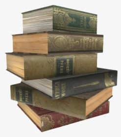 Book Stack Gratis - Stack Of Books, HD Png Download, Free Download