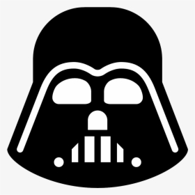 Darth Vader Graphic Free Library Clipart Drawing Silhouette - Darth Vader Vector Icon, HD Png Download, Free Download