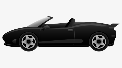 Black Ferrari Car - Roach Driving A Car, HD Png Download, Free Download