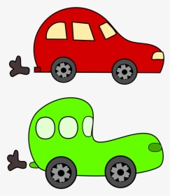 Car Cartoon Clip Art Clipart Green And Red Cars - Minus Sign Clip Art, HD Png Download, Free Download