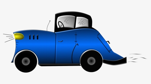 Clipart Cars Cartoon - Transparent Old Cartoon Car, HD Png Download, Free Download
