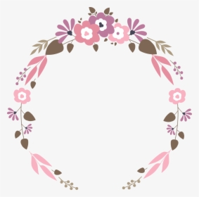 Floral Clipart Square - Vector Png For Wedding, Transparent Png, Free Download