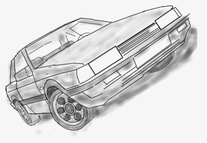 #car #mazda #auto #sketch - Group A, HD Png Download, Free Download