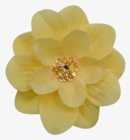 Funny Girl Designs Women"s Claribel Flower Hair Clip - Flower Hair Clip Yellow Png, Transparent Png, Free Download