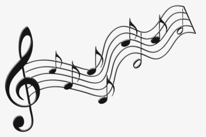 Musical Clipart Music Score - Transparent Background Music Notes Clipart, HD Png Download, Free Download