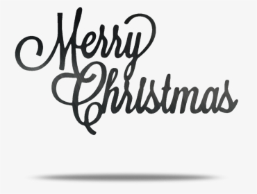 Merry Christmas Black Png - Merry Christmas In Green, Transparent Png, Free Download