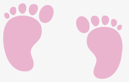Transparent Pink Baby Footprints, HD Png Download, Free Download