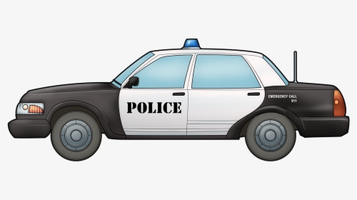 Police Car Free To Use Clip Art - Police Car No Background, HD Png Download, Free Download