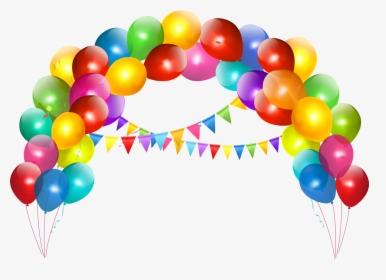 Toy Balloon Party Wedding Online Shopping - Happy Birthday Decorations Clip Art, HD Png Download, Free Download