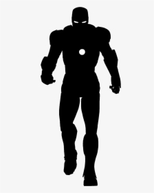 Iron Man Silhouette - Iron Man Silhouette Png, Transparent Png, Free Download
