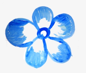 Watercolor Ink Flower Free Png - Illustration, Transparent Png, Free Download