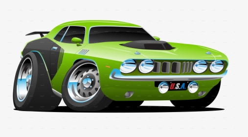 Car Drawings Cartoon Style, HD Png Download, Free Download